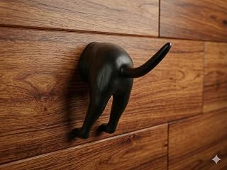 Dog Butt Hook for Hanging Leashes, Hang Keys - Housewarming Gift for Dog Lovers