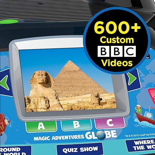 LeapFrog Magic globe showing durability, quality construction and educational features