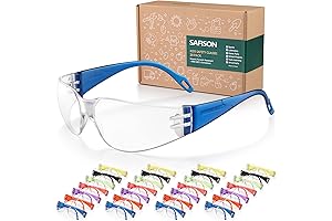 28 Pack Kids Safety Glasses for Nerf Gun, ANSI Certified Eye Protective Goggles