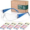 28 Pack Kids Safety Glasses, ANSI Z87.1 Child Size Protective Goggles in 7 Colors, Scratch and Impact Resistant Clear Lens Eyewear with Color Frame for Nerf PartyScienceSchool Projects
