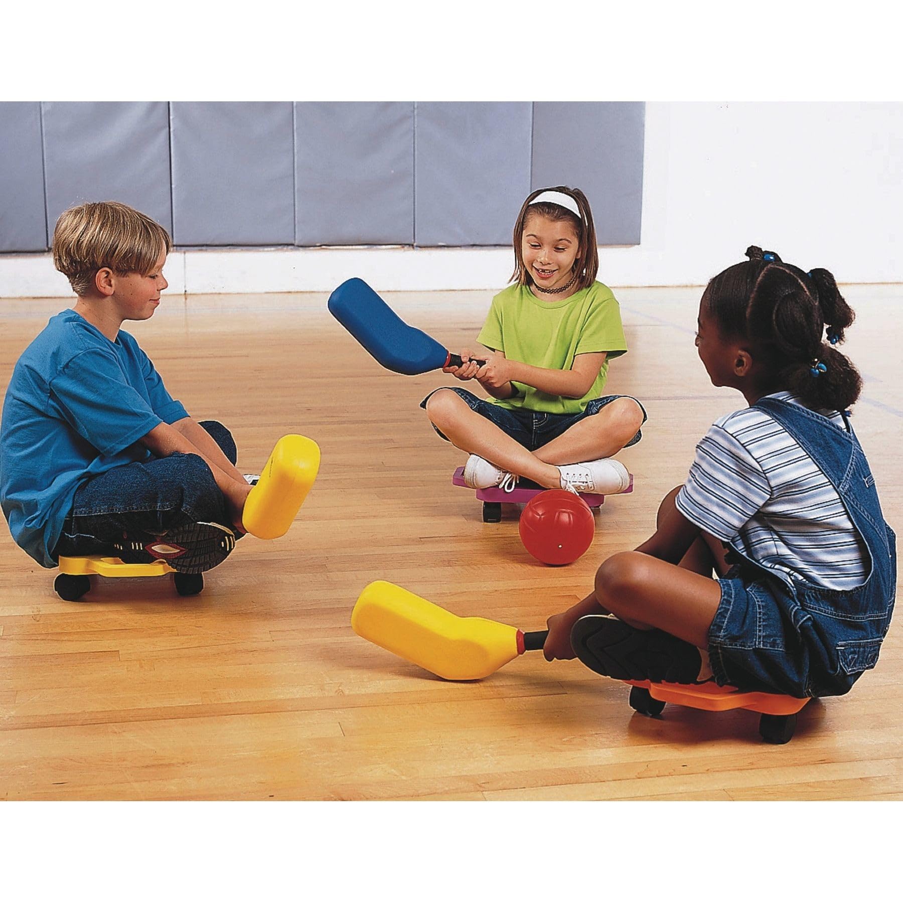 S&S Worldwide Softee Scooter Hockey Set (Set of 12)