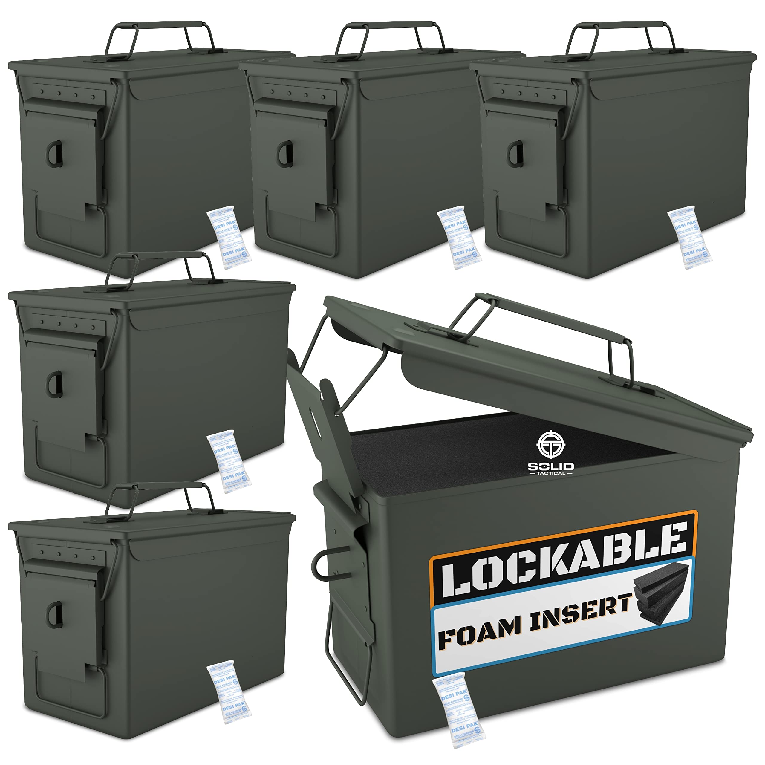 Buy Solid Metal Ammo Can New & Army Ammo Storage Container M2A1