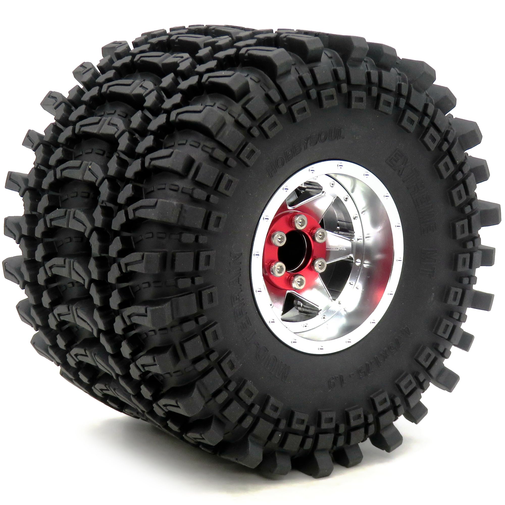 フルアルミ1.9ビードロックホイール タイプA 4本 Amazon.co.jp: HOBBYSOUL RC 1.9 ビードロックホイールとタイヤ 高さ