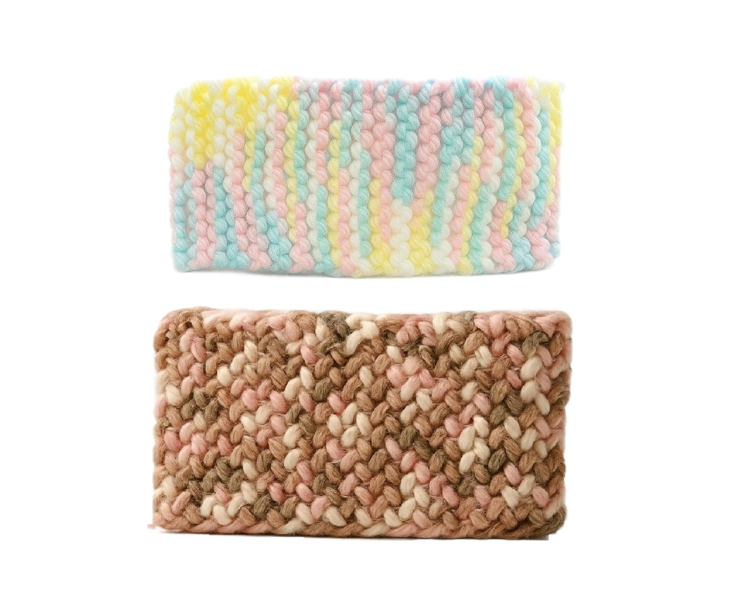 HIMAYASPS Unisex Cozy Winter Headband A Great Stocking Stuffer Idea MULTICOLR pack of 2 HIMAYASPS Unisex Cozy Winter Headband A Great Stocking Stuffer Idea MULTICOLR pack of 2