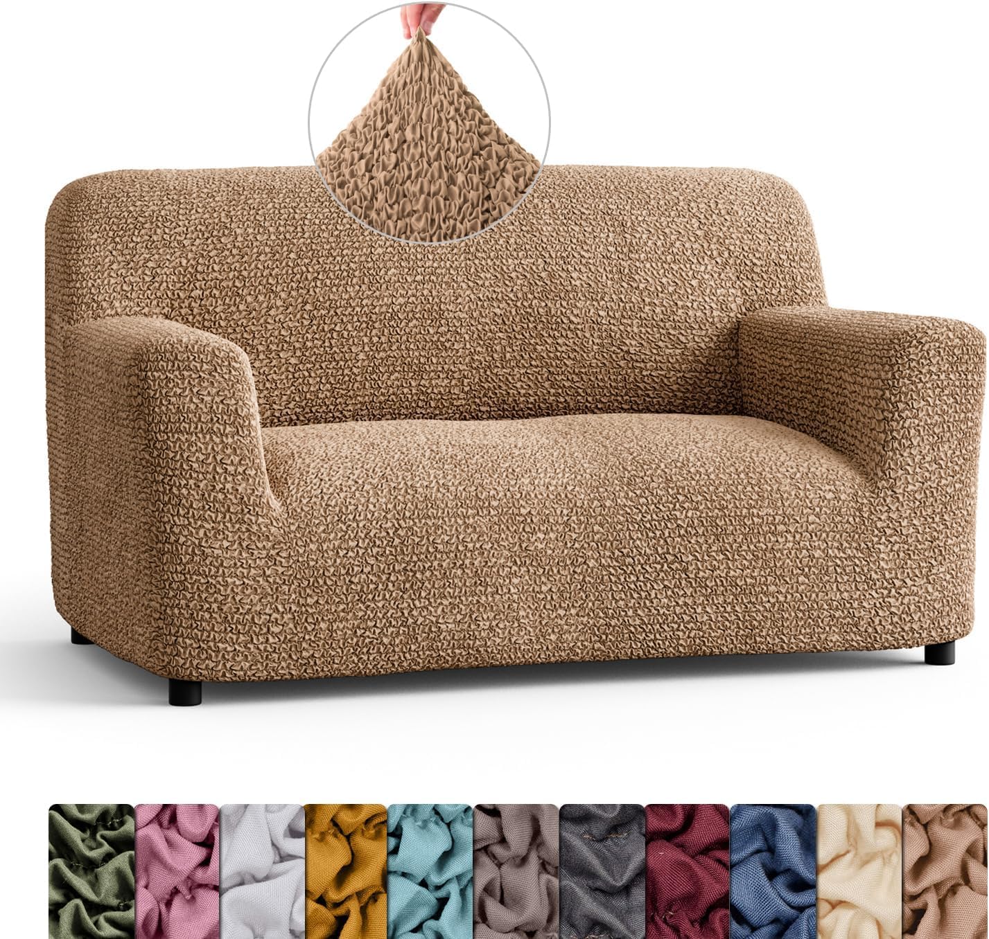 Bellissima Sofa Covers - Luxury Microfiber Slipcover -9