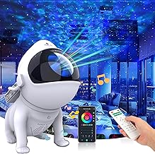Star Projector,Galaxy Projector for Bedroom,Space Dog Projector with Bluetooth Speaker,21 Color Modes,White Noise,Remote & App Control,Night Light for Kids Adults Game Room Theater Ceiling Decor