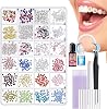 Gems for Teeth - Professional Tooth Gem Kit | Replacement Temporary Cosmetic Enhancement Crack Chip Restoration Filling for Art Decoration