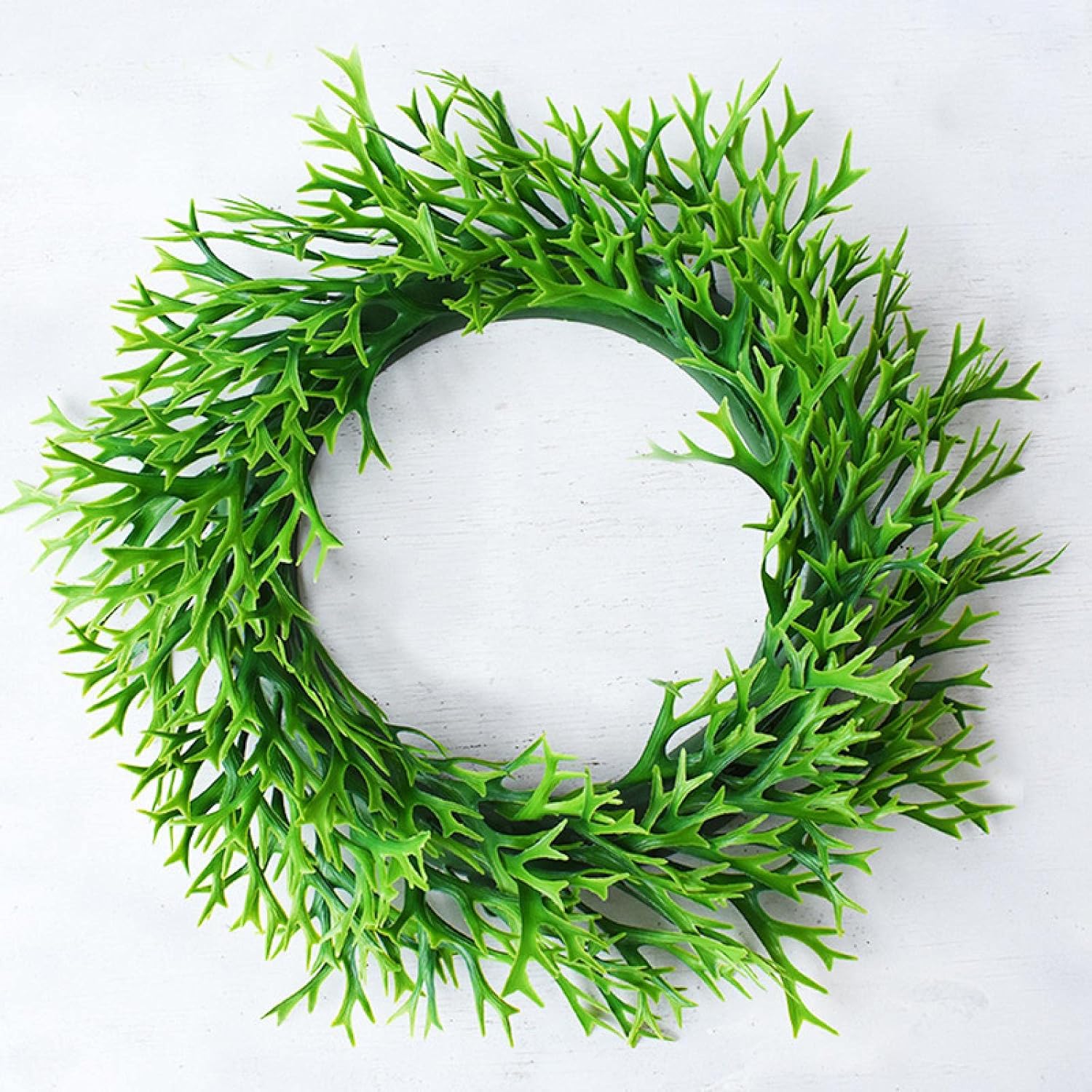 Grass Antlers Garland Wedding Pendant Garland Home Decoration Door Knocker 45cm