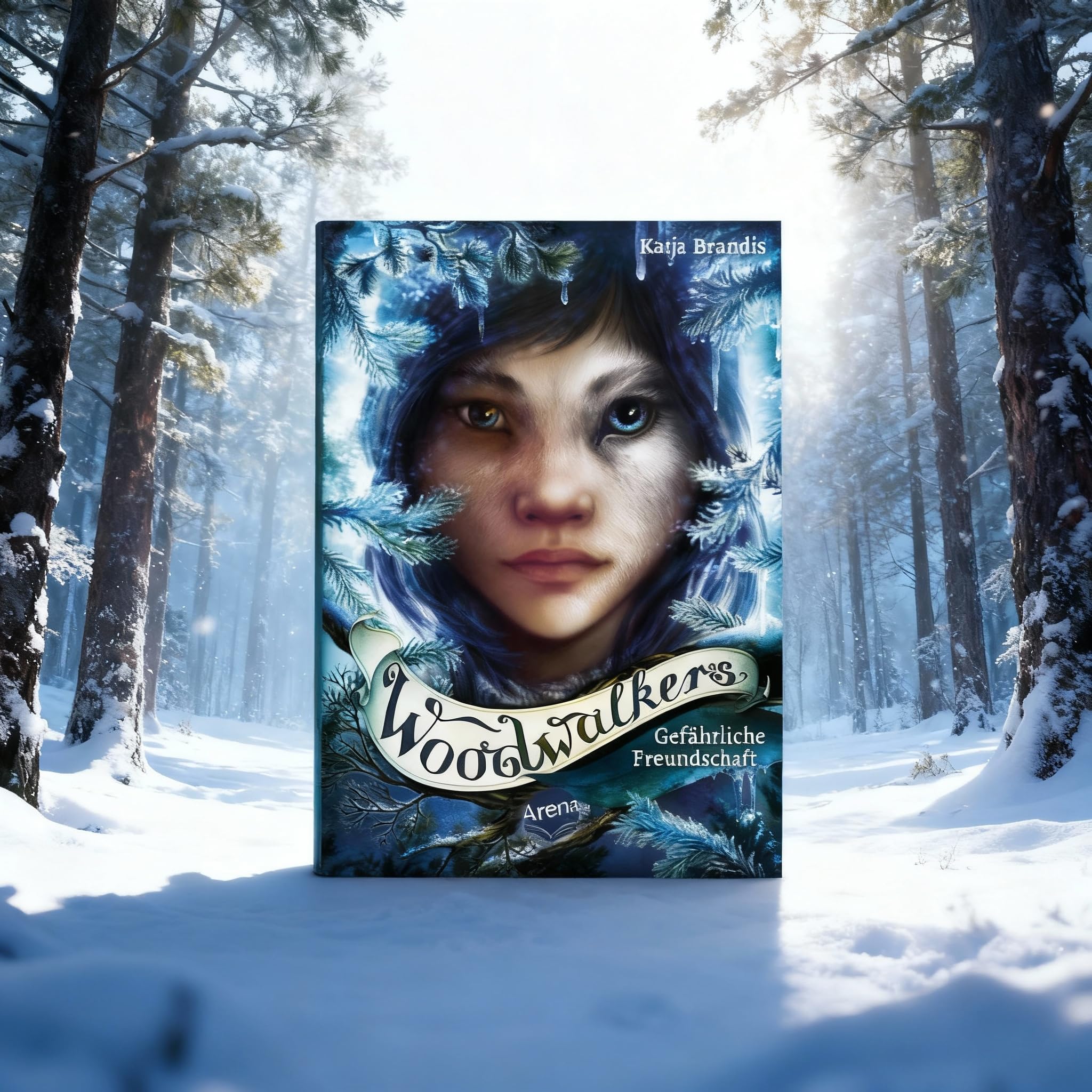 Woodwalkers Bücher Set Band 1–6 von Katja Brandis – Die komplette erste Staffel der Bestseller-Reihe | Carags Verwandlung bis Tag der Rache | inkl. exklusivem Woodwalkers 2 Film Wackel-Lesezeichen