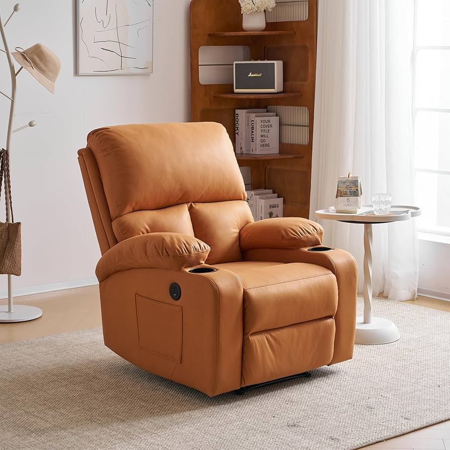 リクライニングソファー ソファー 1人掛け コンパクト105°-120°調整可能 リクライニングソファー 1人掛け コンパクト ゲーミングチェア 105-120