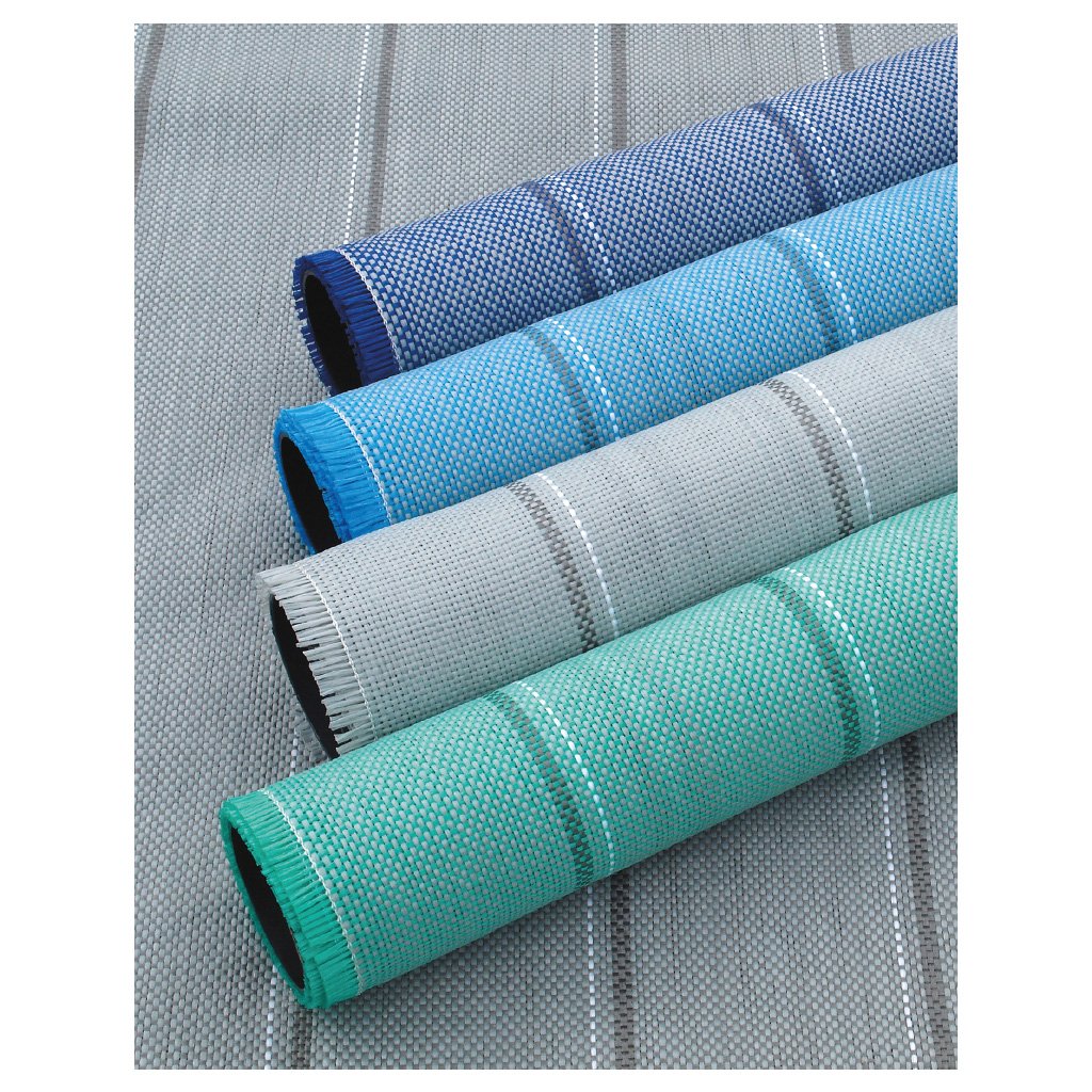 Bestlivings Picknickdecke, Vorzeltteppich, Campingmatte Größe: 400x250cm, Auswahl: blau - ozeanblau