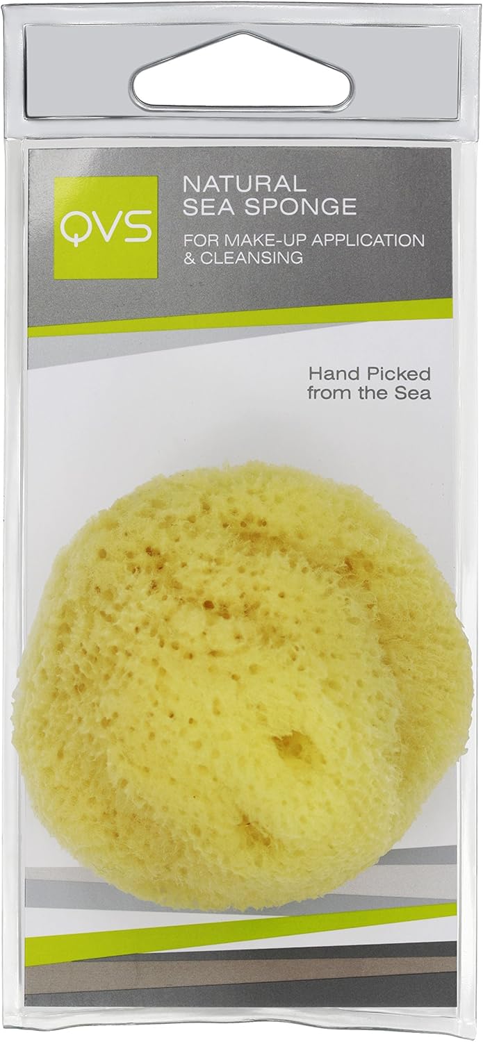 QVS Natural Sea Sponge Amazon.ca Beauty & Personal Care