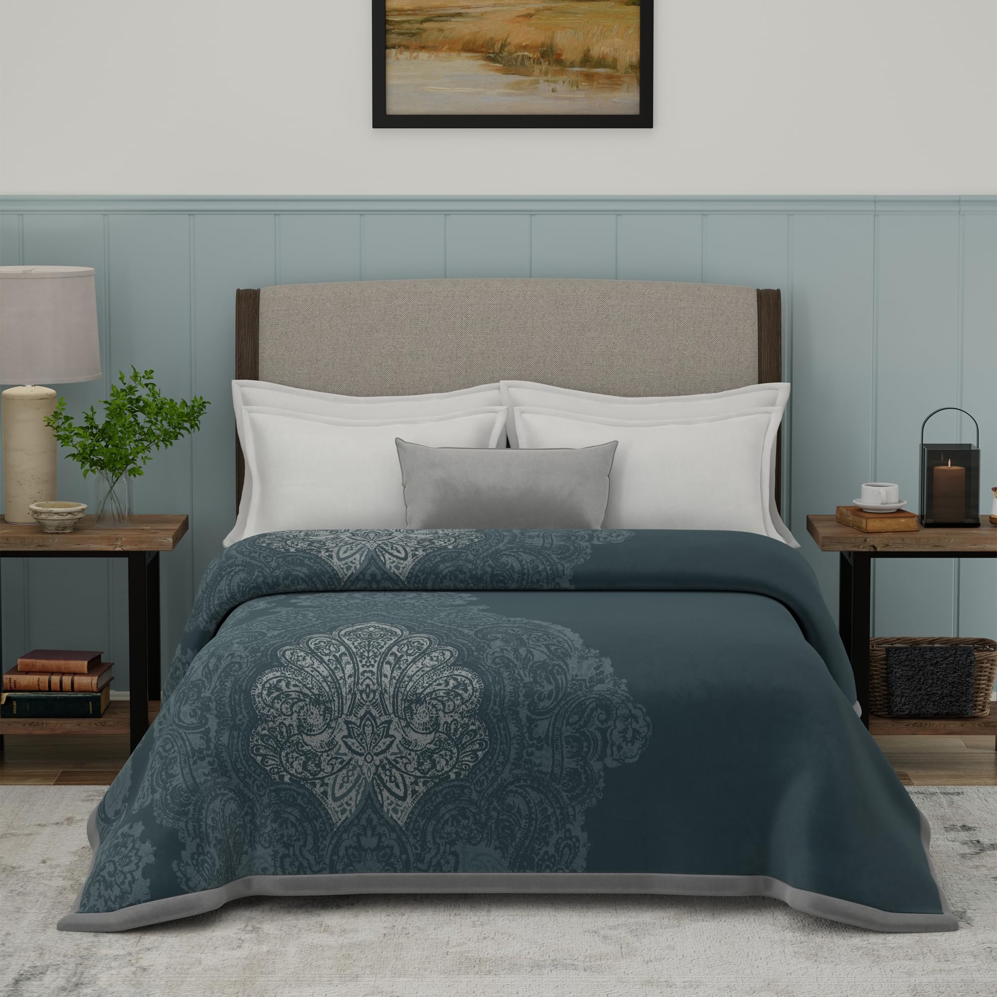 MYTRIDENT Mink Blanket - Super Soft & Cozy Double Bed -22