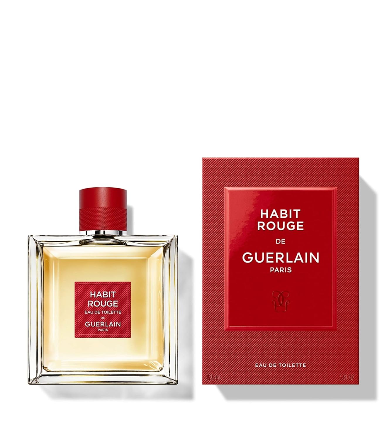 Guerlain Habit Rouge For Men Eau De Toilette Spray, 5 Ounce - Image 2