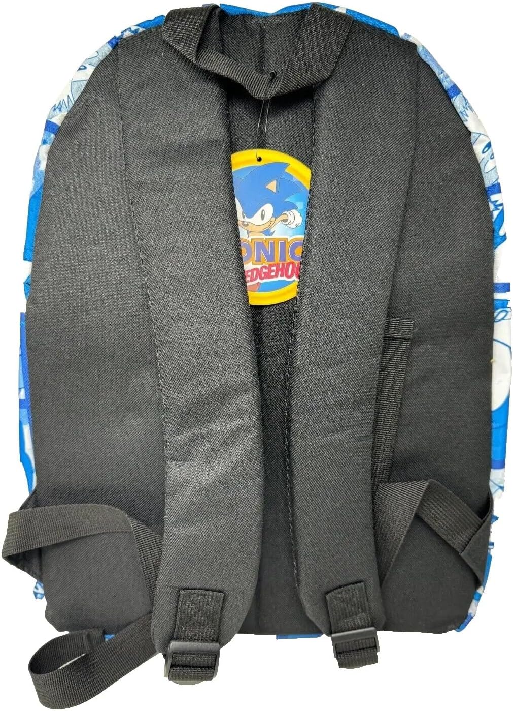 Bioworld Sonic The Hedgehog 16" Backpack with All Over Print