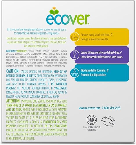 Miniatura 2 de EcoverDetergente para Automático tabletas de lavado ECV-22000 1 1