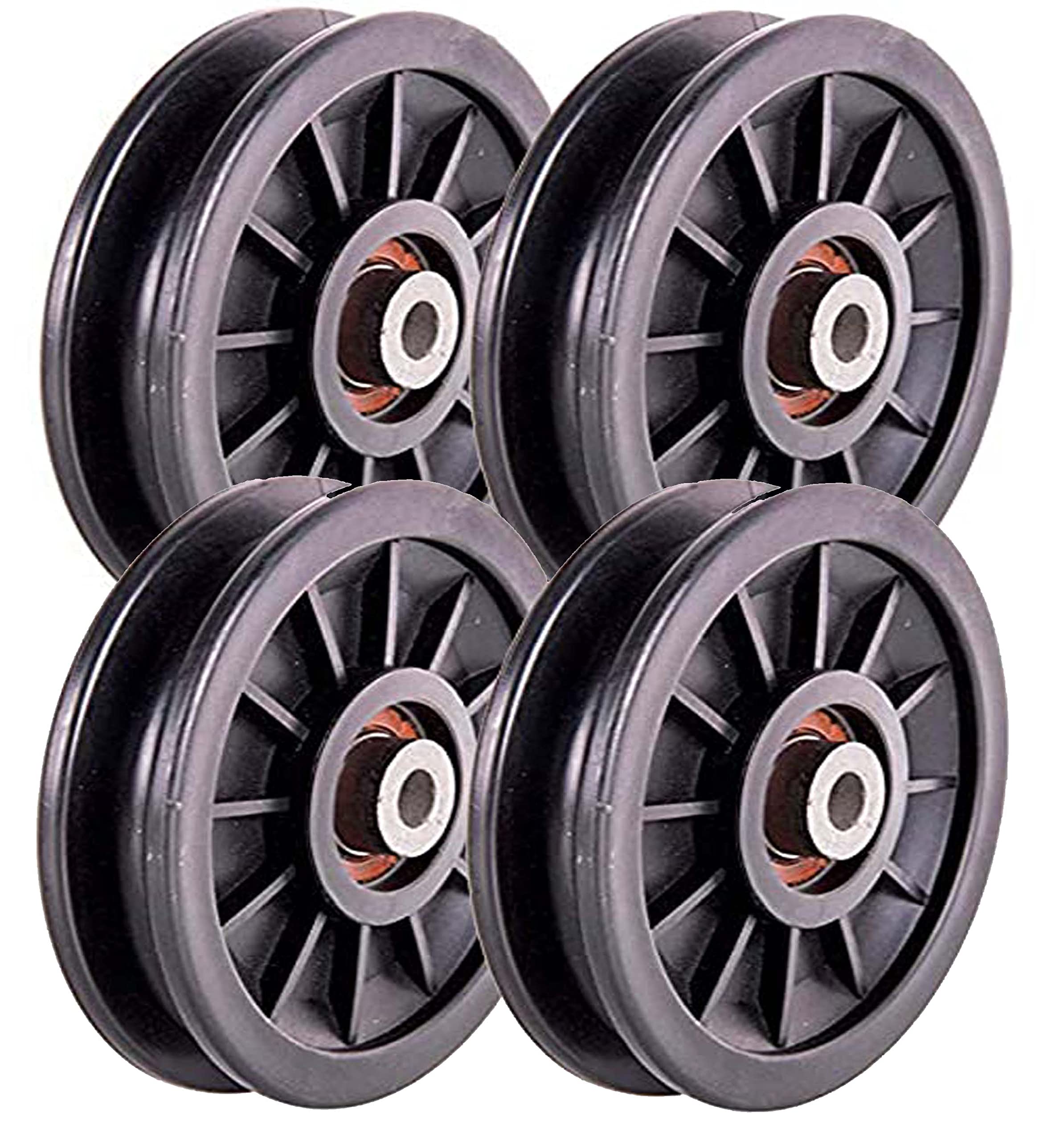 Gyming World™ Gym Machine Pulley 3" with Inbuilt Bush and Bearing (4 Pieces set) (B09XRFCKXX) Amazon Price History, Amazon Price Tracker