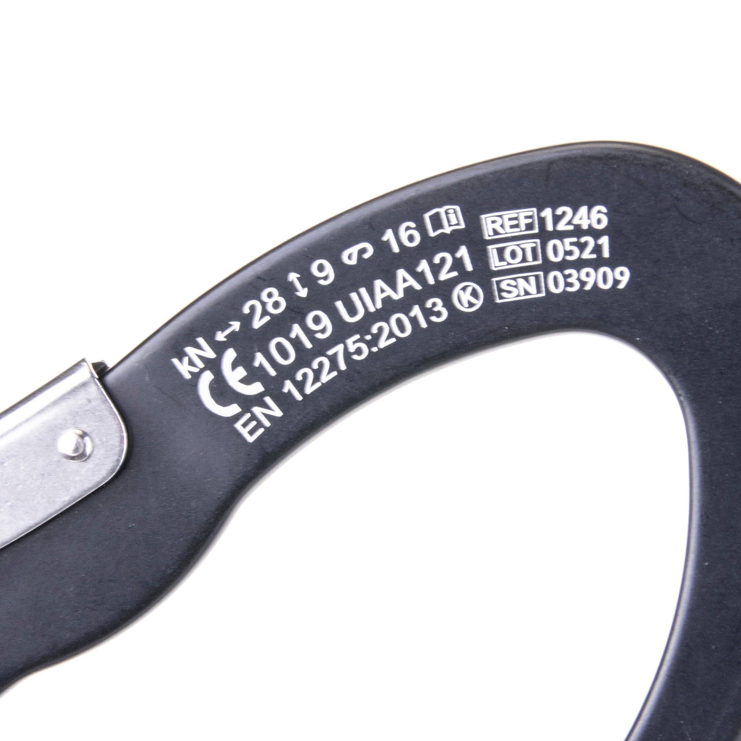 LACD Damen, Herren Klettersteigset KLETTERSTEIGSET Ultimate FERRATA S schwarz-Silber Einheitsgröße