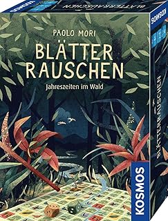 Kosmos 680435 Blätterrauschen - Jahreszeiten im Wald, Roll & Write Game, for 2 - 6 Players, for Ages 8 and Over, Dice Game with Game Pad, 200 Pages Printed on Both Sides and 2 Dice [German Language Product]