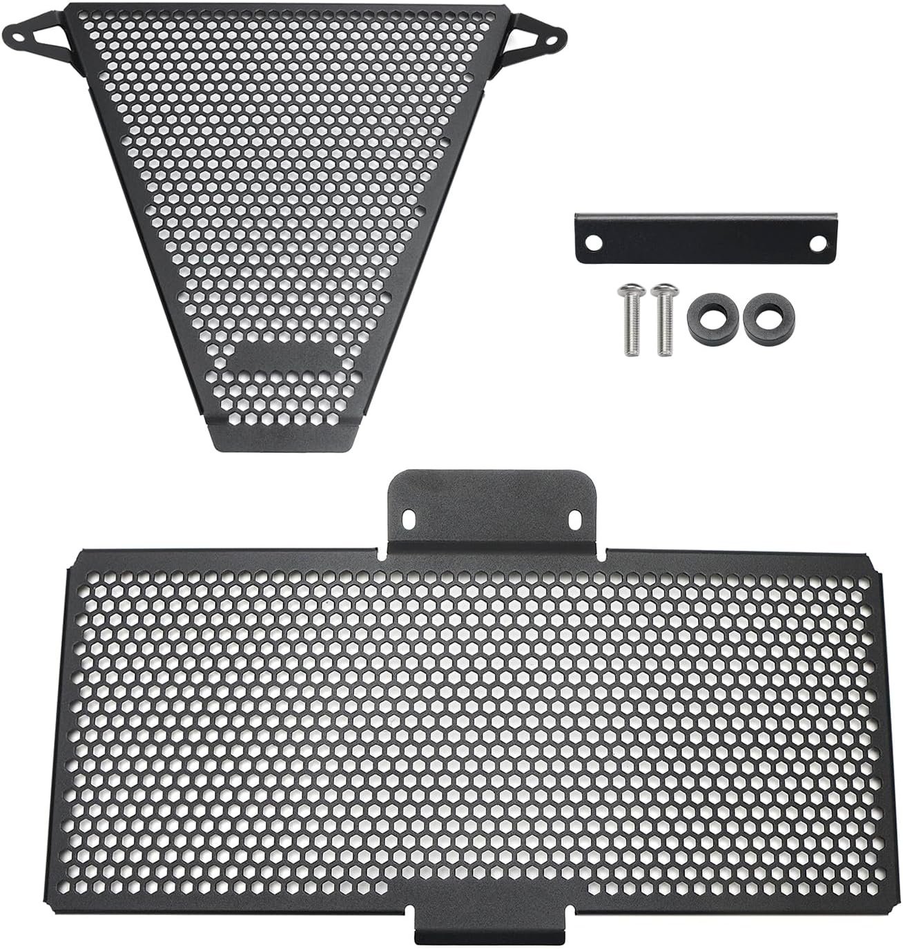 Areyourshop Radiator Guard Protector Radiator Cover Black fit for DUCATI Streetfighter V2 2022-2023
