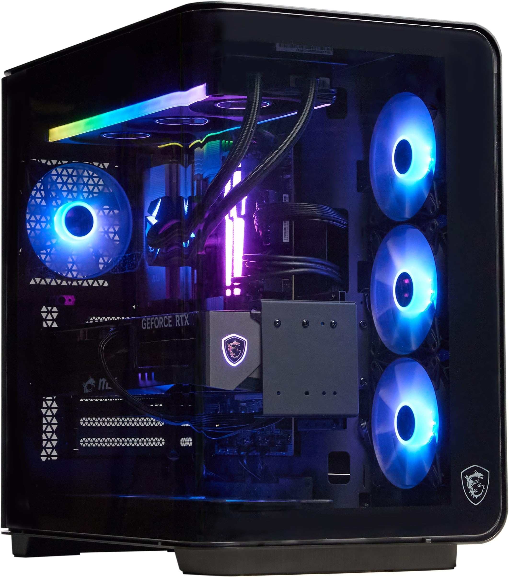 [2025] MSI Vision Elite RS AI 2NVZ9-1288US (Intel Core Ultra 9 285K, 64GB DDR5 RAM, 2TB NVMe SSD, NVIDIA GeForce RTX 5090, Windows 11 Pro) Gaming Desktop PC
