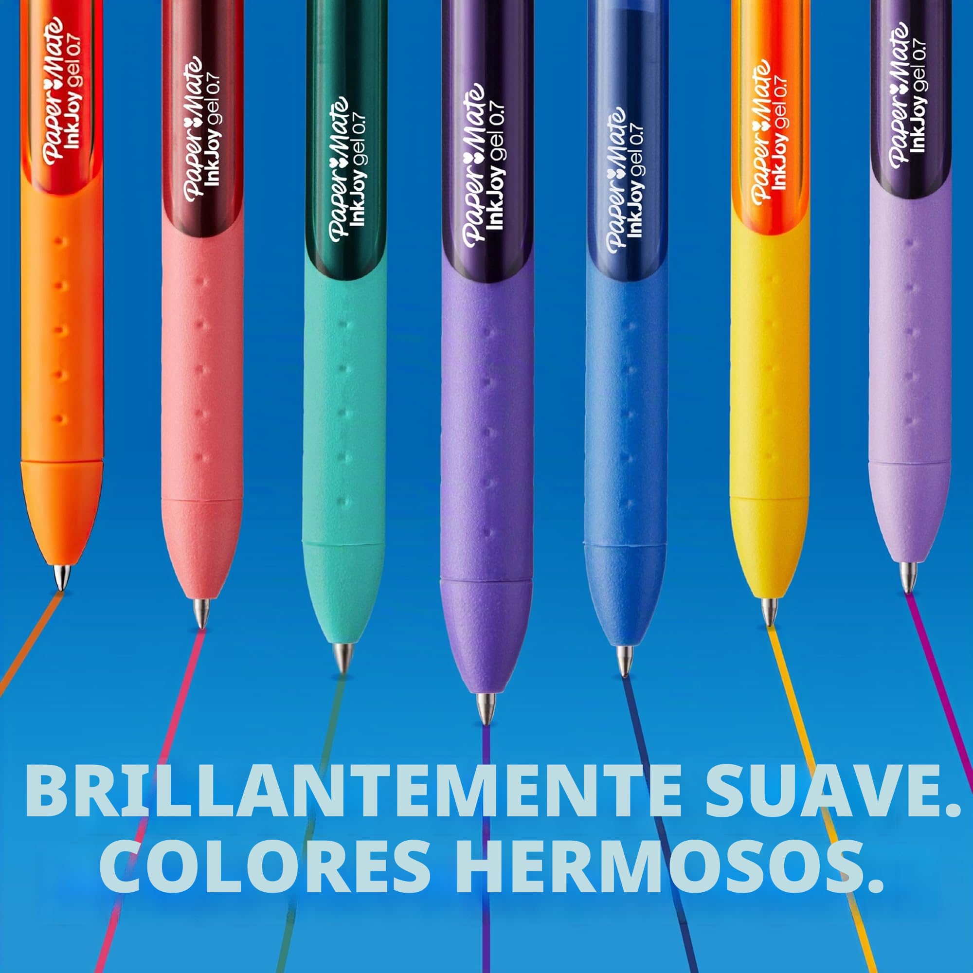 Paper Mate InkJoy - Bolígrafos de gel, punta media (0.7 mm), surtidos, 36 unidades