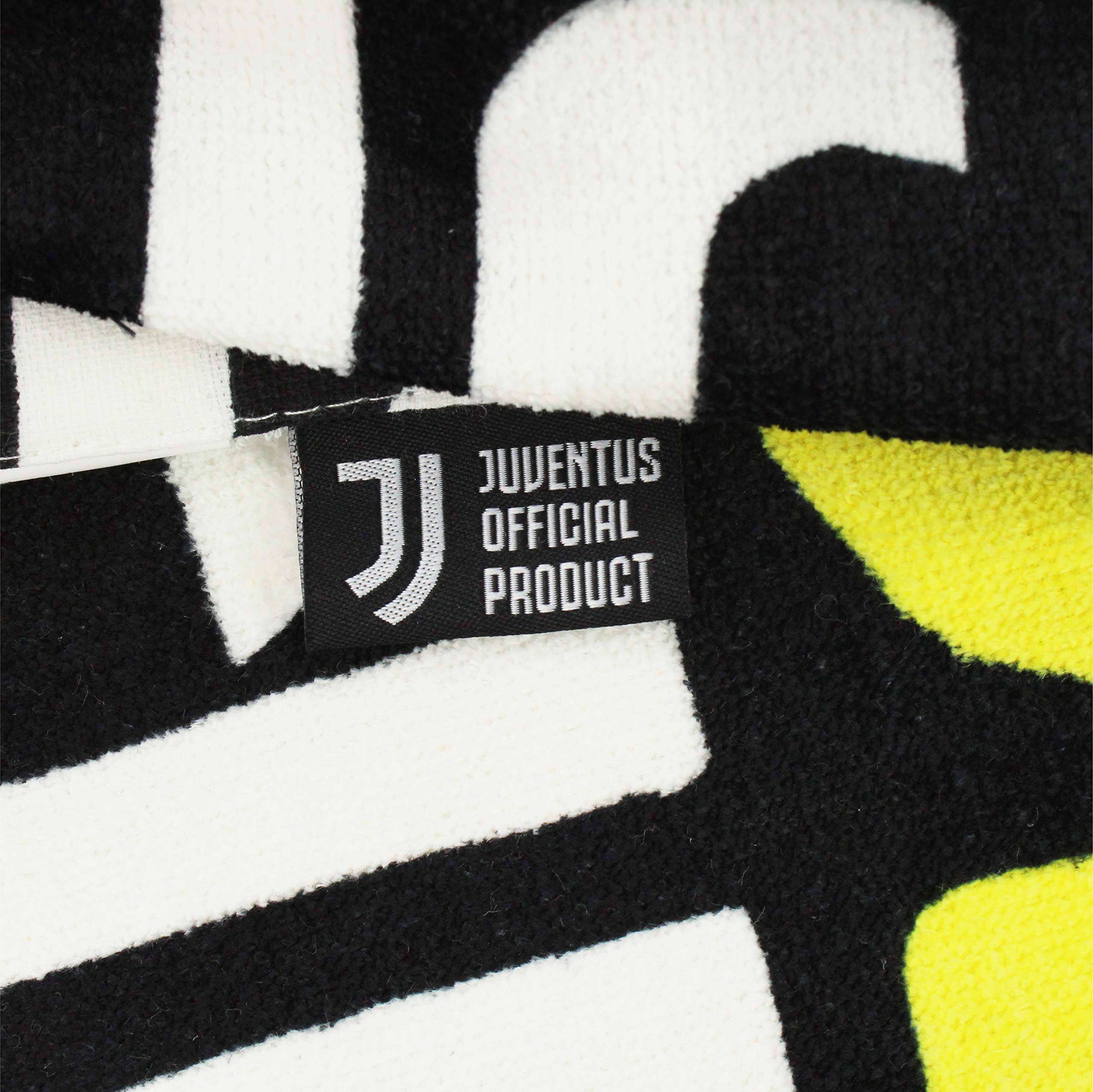 Serviette officielle FC Juventus juve nouveau Logo Serviette de plage éponge pur coton 70 x 140 cm
