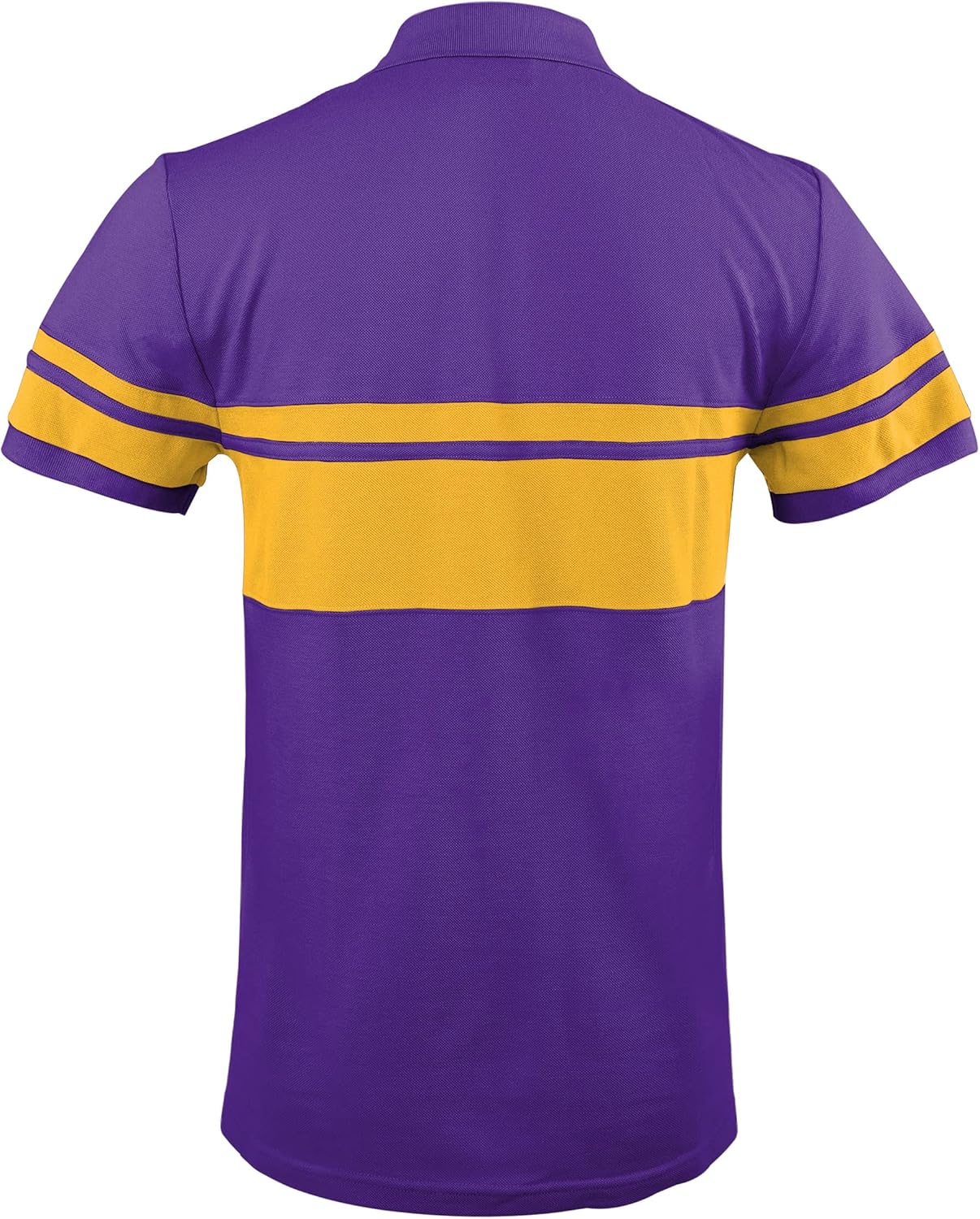 FOCO NFL Football Team Color Chest Stripe Men's Polo Shirt