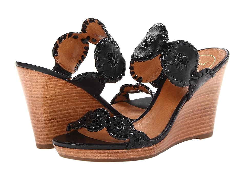 

Jack Rogers Luccia (Black) Women's Slide Shoes