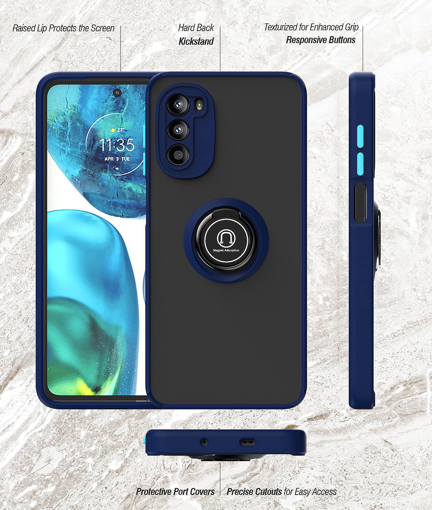 TINGYR Cover per Realme C55, Ultra Sottile di Gomma, Ottima Cover Antiurto TPU Flessibile, Custodia Case per Realme C55 Smartphone.(Rosso
