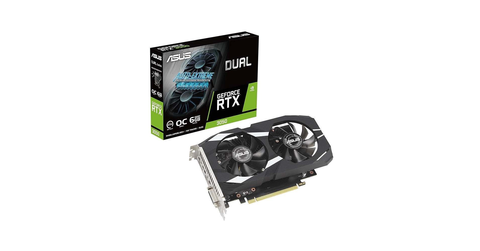 Amazon.com: ASUS Dual NVIDIA GeForce RTX 3050 6GB OC Edition