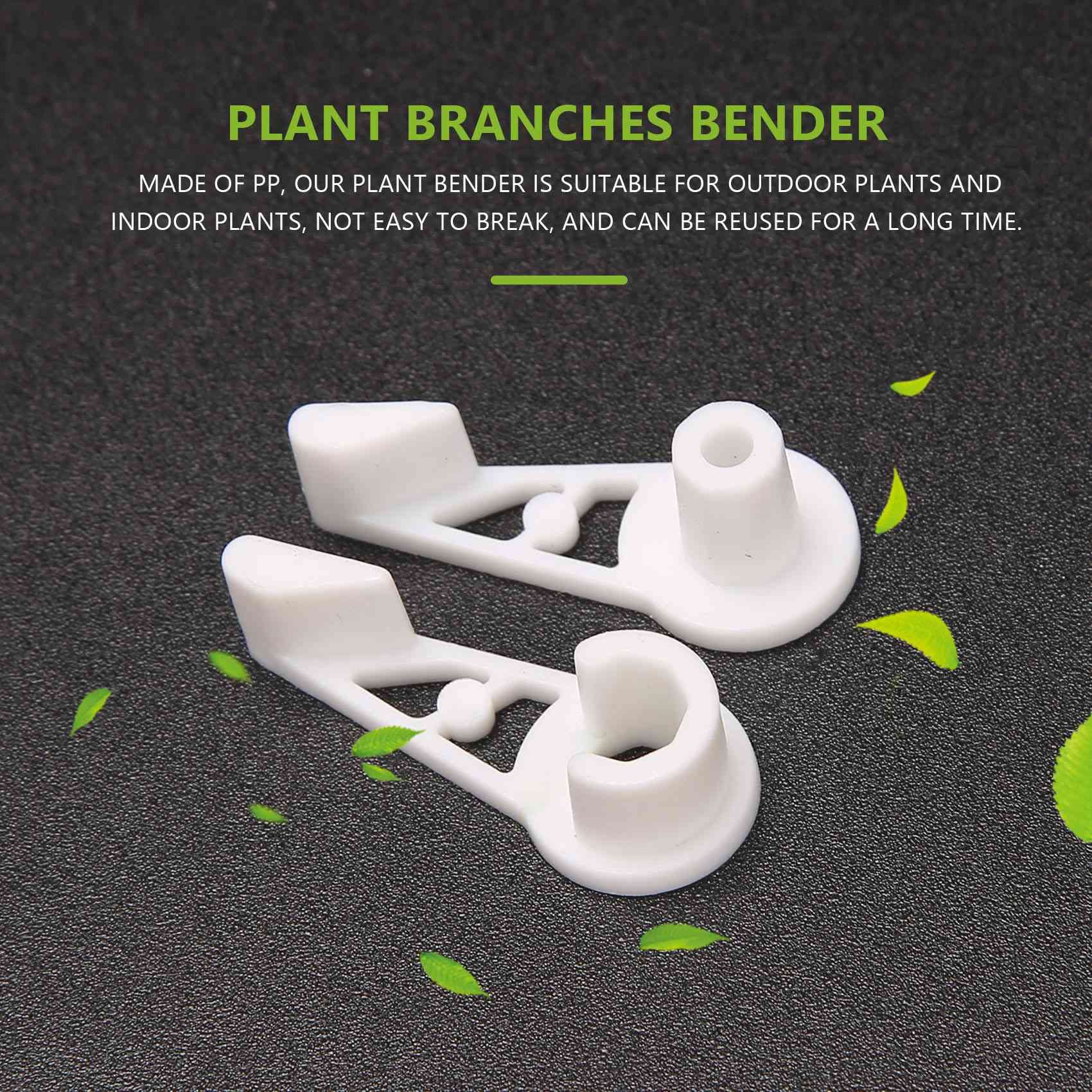 Srliya 60 Clip Piegatrici Per Piante Regolabili 360°, Formatori Per Rami, Raddrizzatori Per Alberi Da Frutto E Fiori, Attrezzi Da Giardinaggio In Plastica - 2