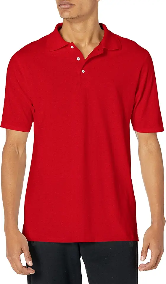 Hanes Men's Short Sleeve X-Temp Performance Polo