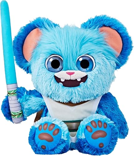 Star Wars: Young Jedi Adventures Fuzzy Force Nubs, peluches, juguetes preescolares para niños y niñas de 3 años