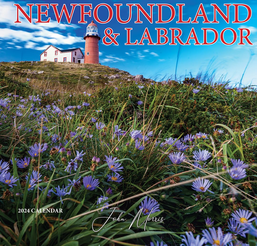 2024 Newfoundland & Labrador Large 12x11.5" Wall Calendar by John Morris