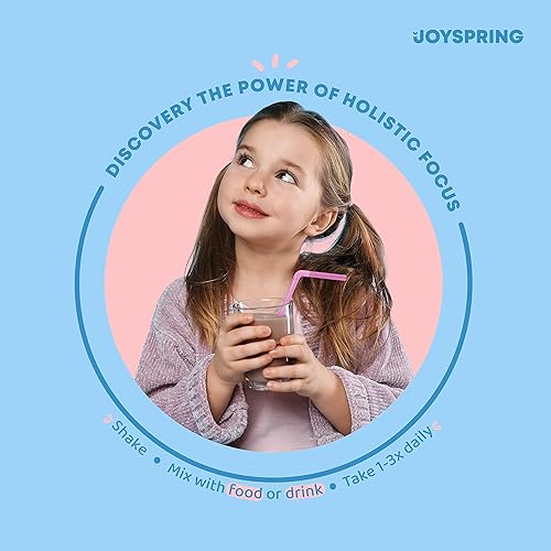 Miniatura 7 de JoySpring Vitaminas Focus para niños mezcla de vitaminas orgánicas de B9, B12, zinc y vitamina C y suplementos de enfoque y atención para niños que