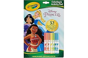 Disney Princess Color & Activity Book: Ultimate Coloring Set
