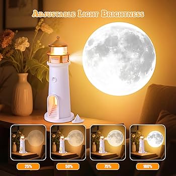 「Light Mellow Moonlight」 Mind-Glowing Moon Lamp - 3D Moon Night Light for Kids