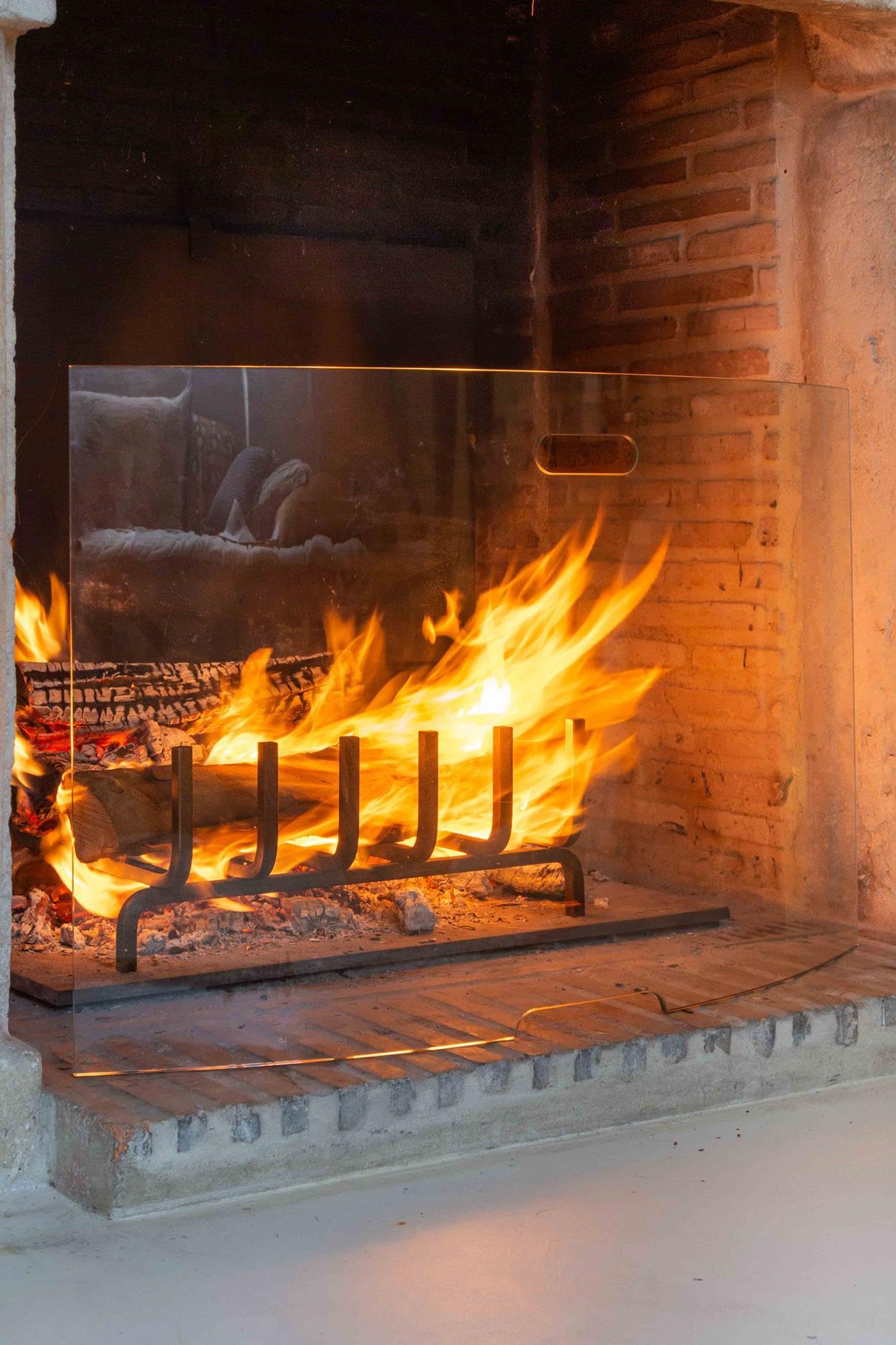 LE MARQUIER Pare-Feu Verre Ongui L80 H52 cm