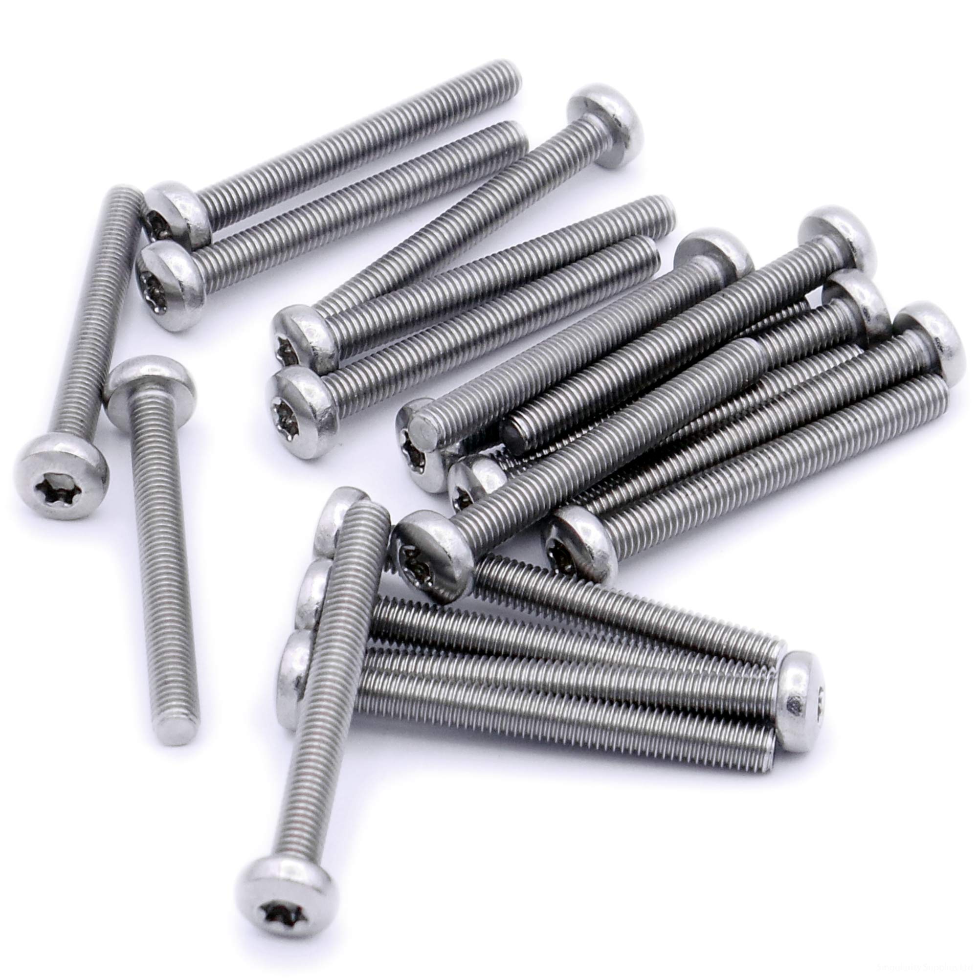 Singularity Supplies M3 (3Mm X 45Mm) Tx Pan Machine Screw (Bolt) - Stainless Steel (A2) (Pack Of 20)