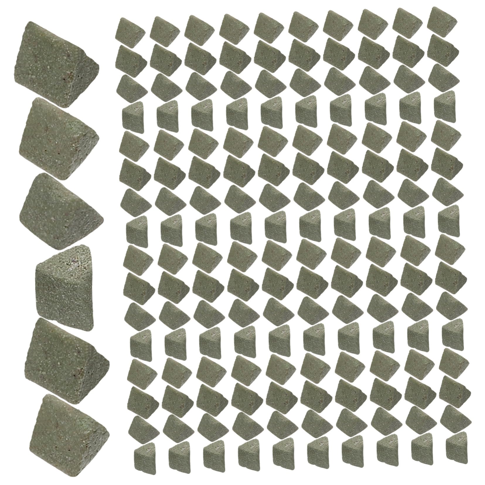 GLEAVI 3pezzi of Polishing Media Per Lucidatura Di Abrasivo Per Ottimo Per Gioielli e Pietre Preziose Per Lucidatura Di Agata