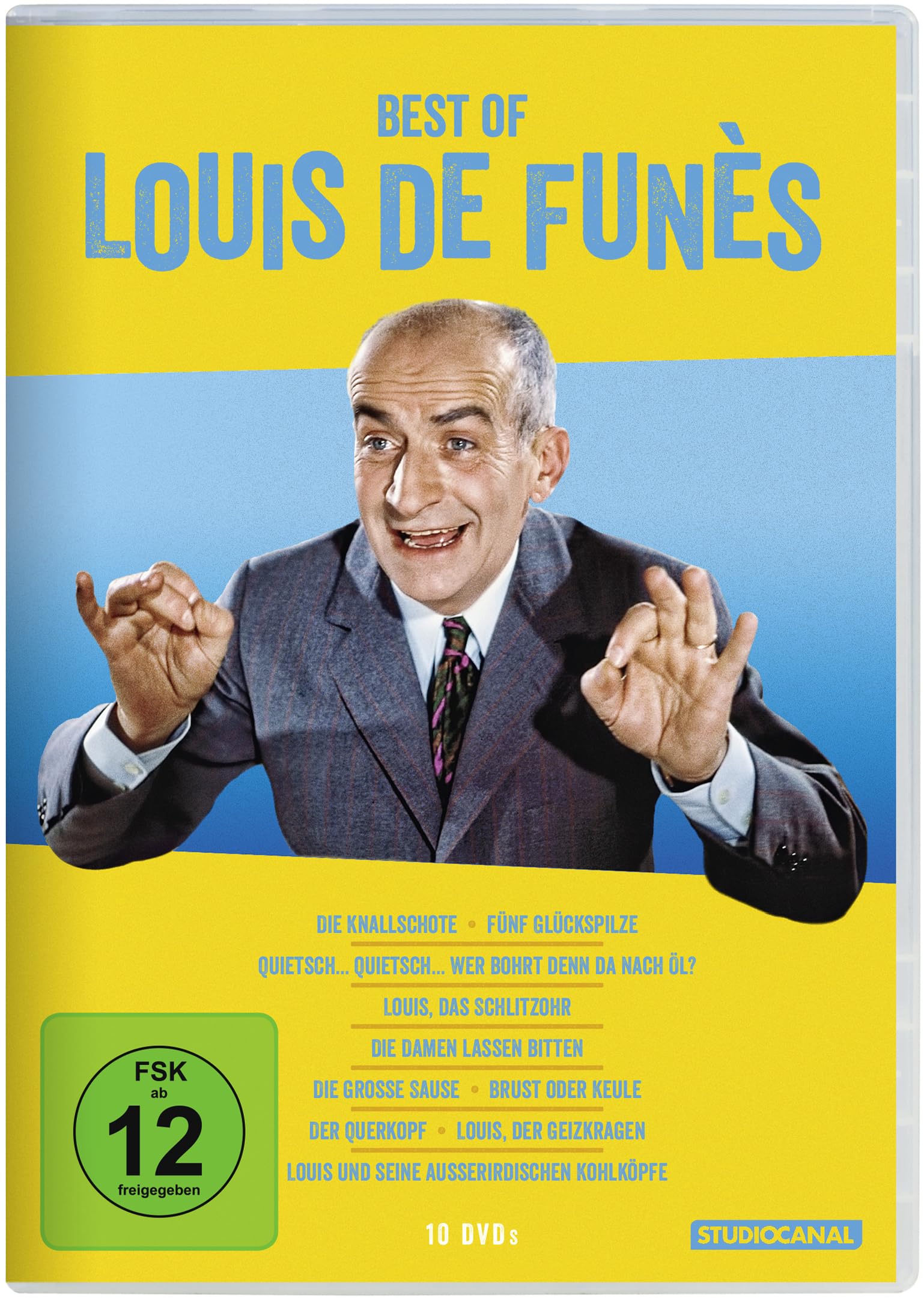 Best of Louis de Funes [10 DVDs]