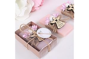 HTF Pack of 10 Handmade Baptism Gifts for Girls - Scented Angel Soap Favors