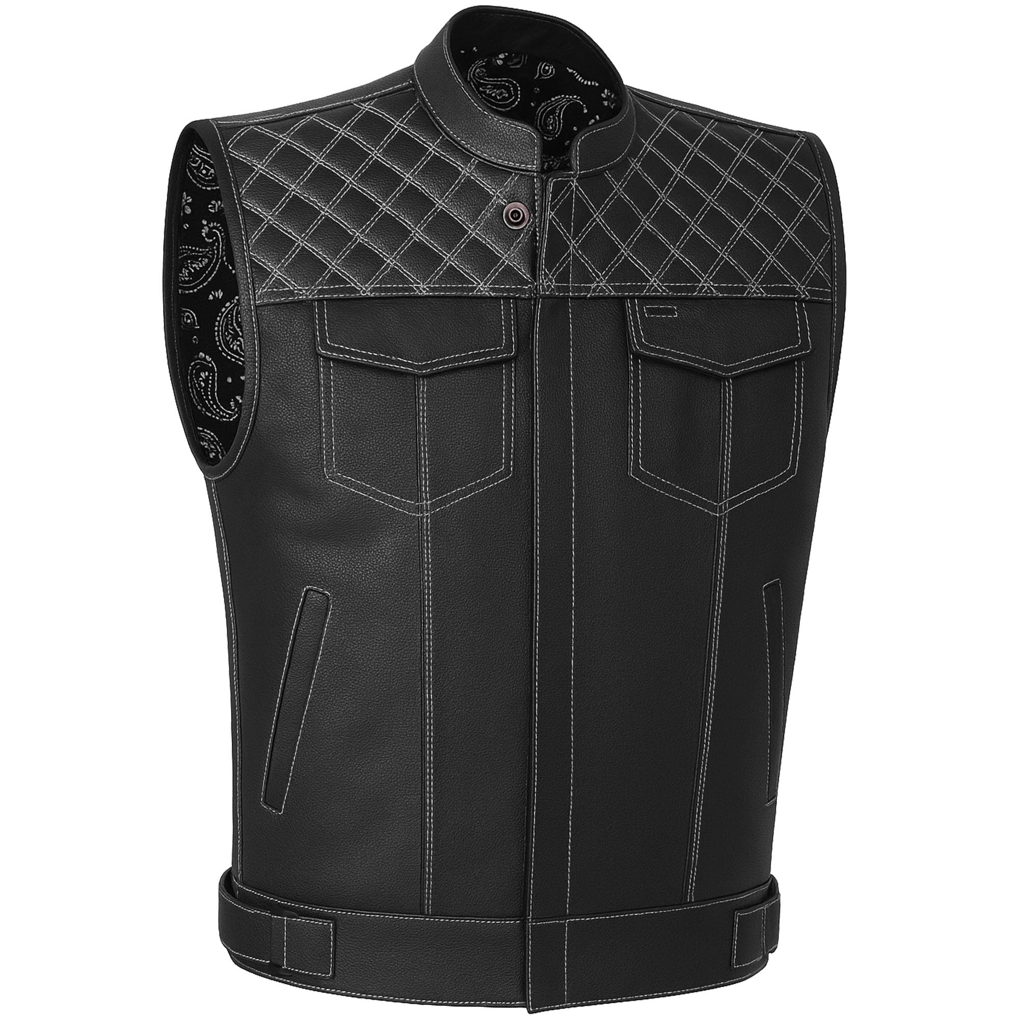 Jackets 4 Bikes SOA Men's Motorcycle Vest