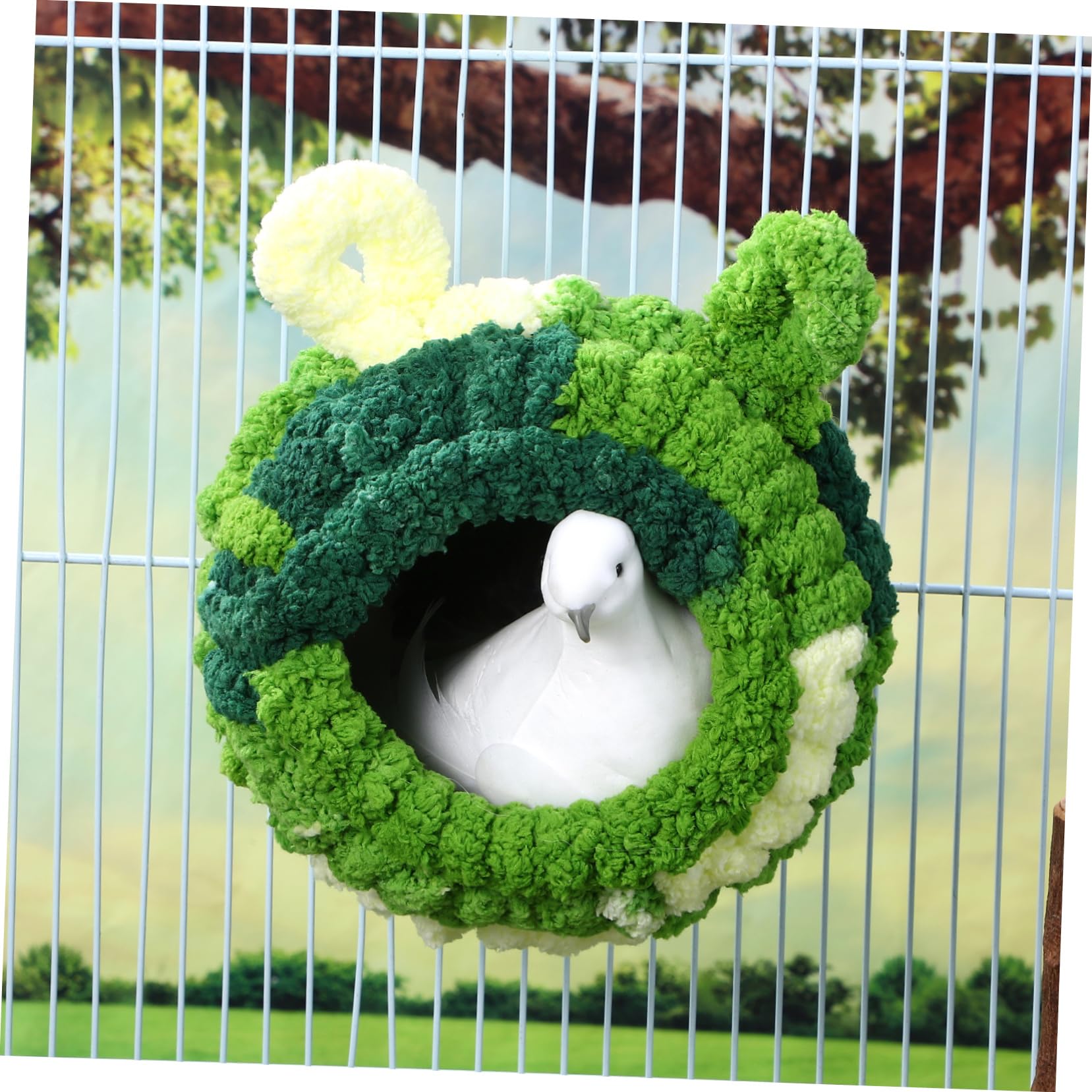 COLLBATH Nido De Loro Nido De Pájaro Jaula De para Pájaros Nido De Cacatúa Montaje En Jaula De Loros Cama para Dormir para Pájaros para Loros Cama para