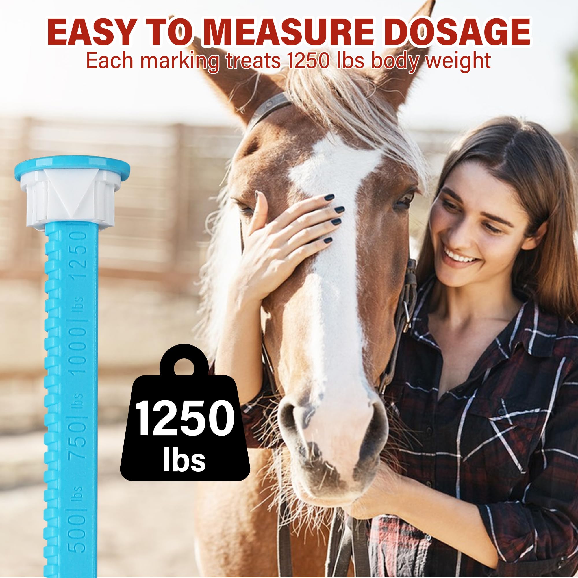 Pferdepaste 1,87% - 4 Pack (je 6,08 g) Apfelgeschmack Oral für Pferde