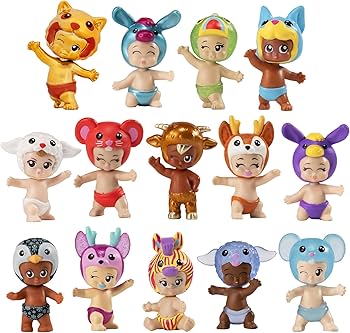 bibi✨ Amazon.com: Bibi-Chibis Besties Pack, 5 Characters to Discover