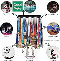 Vista 9 de Soporte para medallas – She Believed She Could She Did – Soporte personalizado para medallas para corredor de carreras deportivas, placa de metal