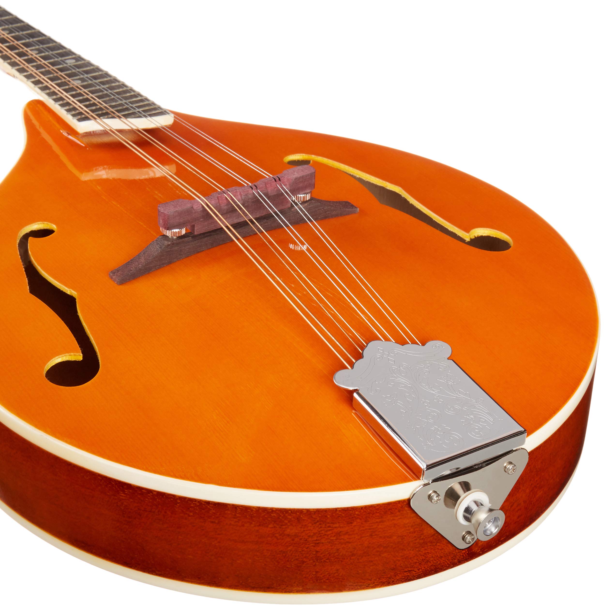 Rover RM-70 Deluxe A-Model Mandolin - Translucent Amber - Image 3