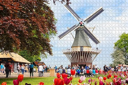 Miniatura 10 de Alemania Schwabisch Hall Rompecabezas para adultos 1000 piezas de madera regalo de viaje recuerdo